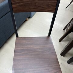 ジモティ来店特価!!　2人ダイニングセット　ブラウン　　J-2505181の画像