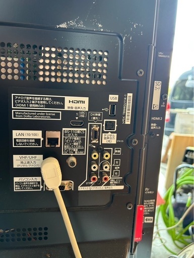 E2906 パナソニック　Panasonic 2011年　32インチ　TV  