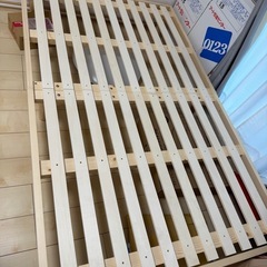 【美品】バノン すのこベッド セミダブルサイズ 耐荷重700kg...