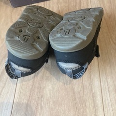FMEベルト付きサンダル 黒 BREEZEコラボの画像