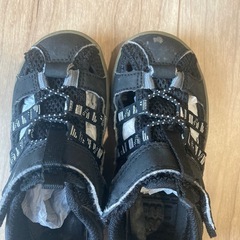 FMEベルト付きサンダル 黒 BREEZEコラボの画像