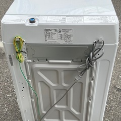【RKGSE-325】特価！ハイセンス/5.5kg/全自動洗濯機/HW-55E2W/中古品/2024年製/当社より近隣地域無料配達の画像