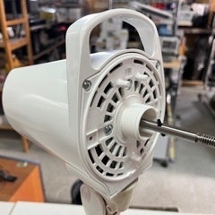HITACHI 日立 着脱式 リモコン付属 30cm リビング扇風機 HEF-DC50 風力6段階 チャイルドロック 減灯•消音機能付 動作確認済 中古美品 ①の画像
