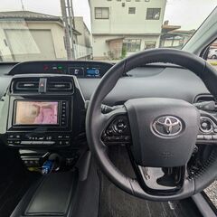 ★低走2万㌔！R2年！プリウス 50 後期 上級！【SセーフティーⅡ】人気ブラック！セーフティセンスP！レーダークルコン！100V電源！LED！の画像