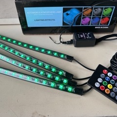 LEDテープライト イルミネーション 車用 間接照明 車用 フットライトの画像