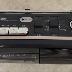 パナソニック　ラジオカセットレコーダー　RX-M50  ラジカセの画像