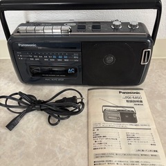パナソニック　ラジオカセットレコーダー　RX-M50  ラジカセ