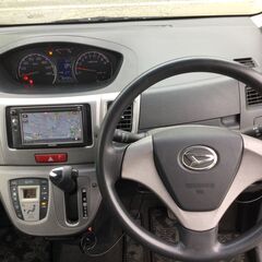 車検付きムーブ　総額２６万!! 24年　カスタムX 　純正アルミホイール　ナビゲーション付いています。の画像
