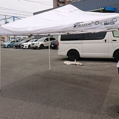 🔴山口市、3×3mタープテント￥3300🔴鉄製で頑丈❗🔴現状渡し...