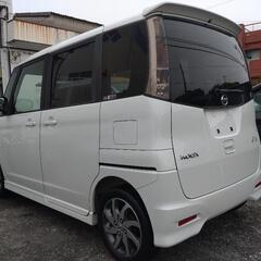 ★日産ルークスH21年11月.パールホワイト.107,600キロ★の画像