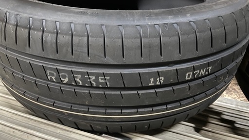 未使用　 X3 245/50R19 ヨコハマ　アドバンスポーツ　夏タイヤ　新品