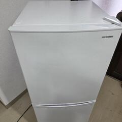 【配送無料】アイリスオーヤマ　ノンフロン冷凍冷蔵庫KRSD-14A-W
