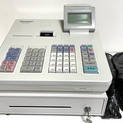 SHARP XE-A307 レジ 店舗用品 通電確認済み ロール紙付き