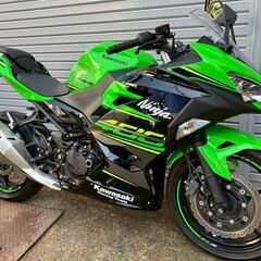 車検なし　Ｎｉｎｊａ　４００　ＥＸ４００Ｇ　２０１９年式　ＫＲＴエディション　フェンダーレス　スライダーの画像