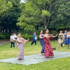 土曜朝フラダンスレッスン🩵泉北のハワイアンフラ教室🩵の画像