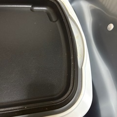 GYP0529 エムケー　電気卓上焼器　クックプレート　角形　EC-202Fホワイトの画像