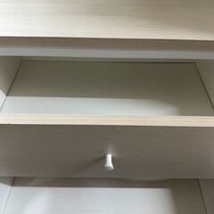 ジモティ来店特価!!　収納ラック　オフホワイト　　J-2505198の画像