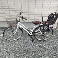 子供乗せ自転車（26インチ）の画像