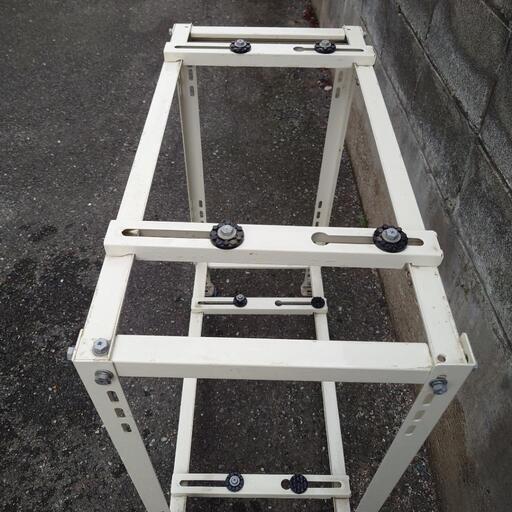 エアコン室外機二段重ね用架台 (しょう) 太宰府の収納家具