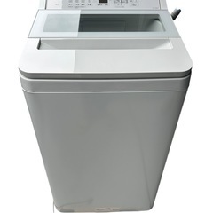 【極美品】Panasonic 全自動洗濯機 ホワイト 8kg N...
