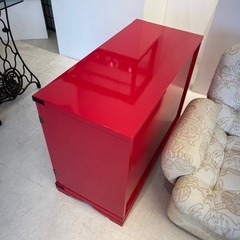 朱塗チェスト　和家具　超美品の画像
