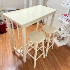 【譲渡先決まりました】　　テーブルセット