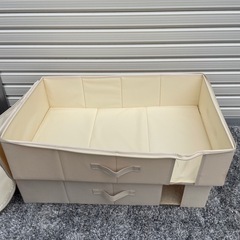 収納ケース　500円均一セールの画像