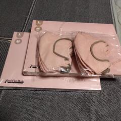 【お得!　1枚￥5】flap mask100枚 小顔美人マスクLサイズ　マシュマロピンクの画像
