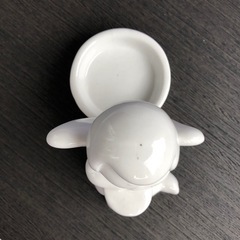 天使のキャンドルスタンド  陶器の画像