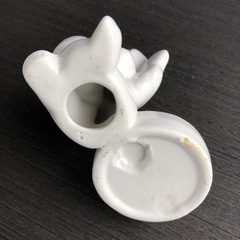 天使のキャンドルスタンド  陶器の画像