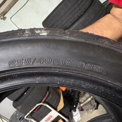 ポテンザRE71RSハイグリップタイヤ255/40R17　2本セットの画像