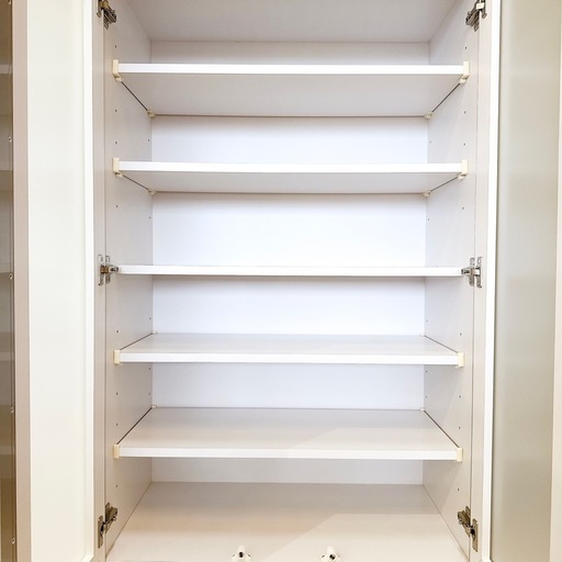 三幸ジャパン 食器棚 ホワイト系 2点セット