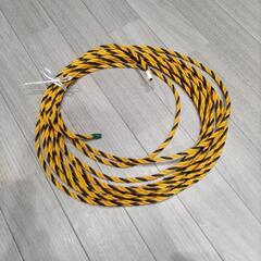 ⑪　【新品】　トラロープ　　標識ロープ　10m 　約8mm #9