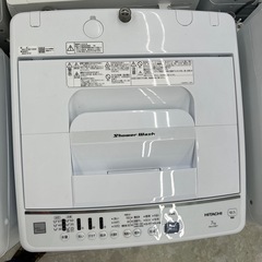【表示価格より20％OFF‼家電6ヶ月保証】日立　洗濯機　7kg NW-Z70E7 2020年製の画像