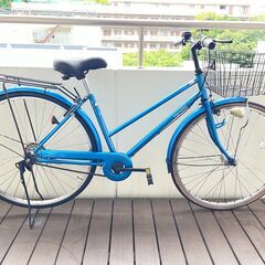 Harnessシティサイクル２７インチ　LEDオートライト付き　変速無し　引取専用の画像
