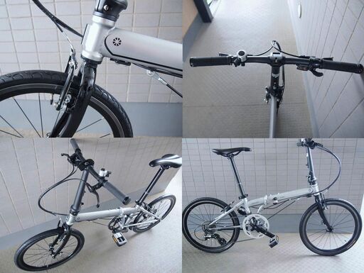 ー品販売  SPEED DAHON FALCOダホン 室内保管 綺麗 シルバー スピードファルコ 自転車本体