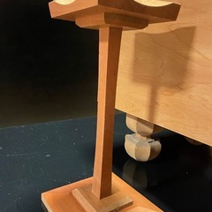 将棋盤　駒台セット　　脚付きの画像