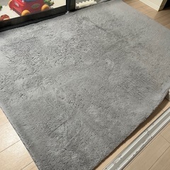 ラグ　グレー
