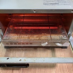 汚れ有ります　2019年製　オーブントースターの画像