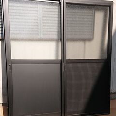🔴山口市、アルミサッシ事務所店舗引戸￥18000🔴LIXIL製・...