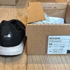 ノースフェイス　アシックス　スニーカー　2足セットの画像