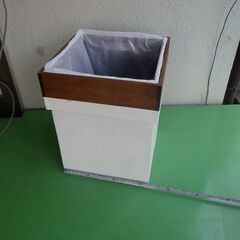 木製ゴミ箱　自作品　仙台市の大ゴミ袋がピッタリとあいます。の画像