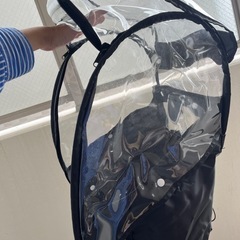 自転車　前乗せ　　チャイルドシート　レインカバー