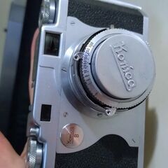 良品　KONICA IIB 2B HEXAR 50mm f2.8　レンズキャップ付きの画像