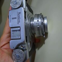 良品　KONICA IIB 2B HEXAR 50mm f2.8　レンズキャップ付きの画像