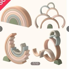 レインボーブロック　シリコン製の画像