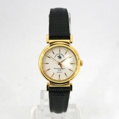 動作品 SANTA BARBARA POLO & RACQUET CULB クオーツ式腕時計 3針 ベルト劣化気味 25年5月電池交換 札幌市 清田区 平岡の画像