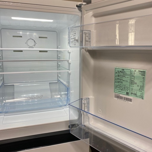 【お取り引き中】松江市内配送付 一階玄関渡しのみ 2023年製 ハイセンス HR-D13E2W [ホワイト] お取り引き中】松江市内配送付 一階玄関渡しのみ 2023年製 ハイセンス