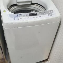 洗濯機　白