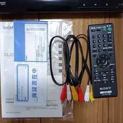 【新古品🌟半額以下】SONY☆dvdプレイヤー🎶DDVP-SR20 の画像